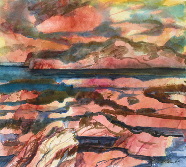 Pat Semple RSW, Red Point, Loch Laxford