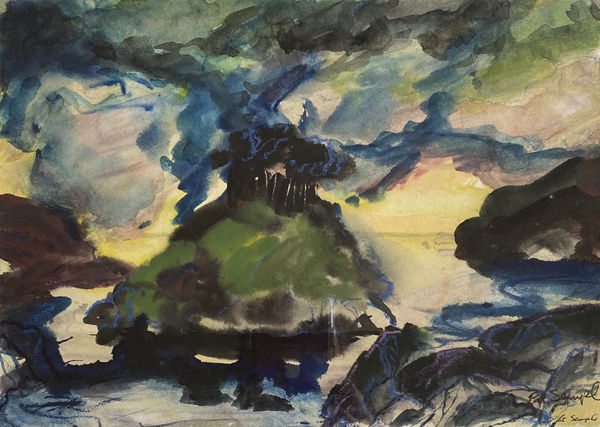 Pat Semple RSW, The Island, Plockton