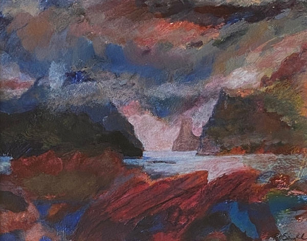 Pat Semple RSW, Fjord, Faroe Islands