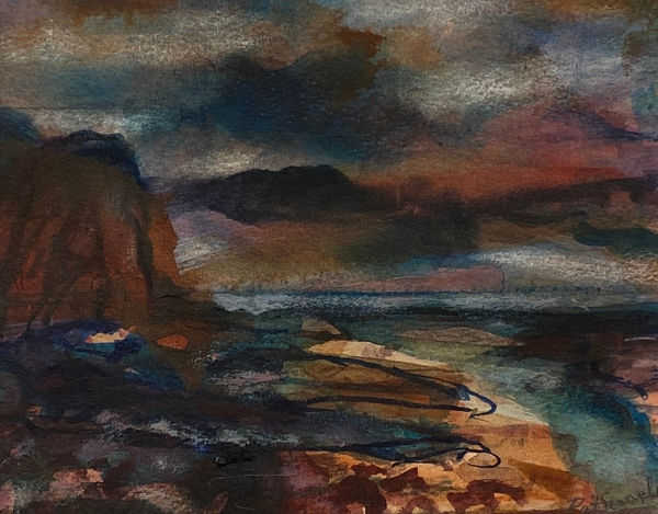 Pat Semple RSW, Evening, Mull