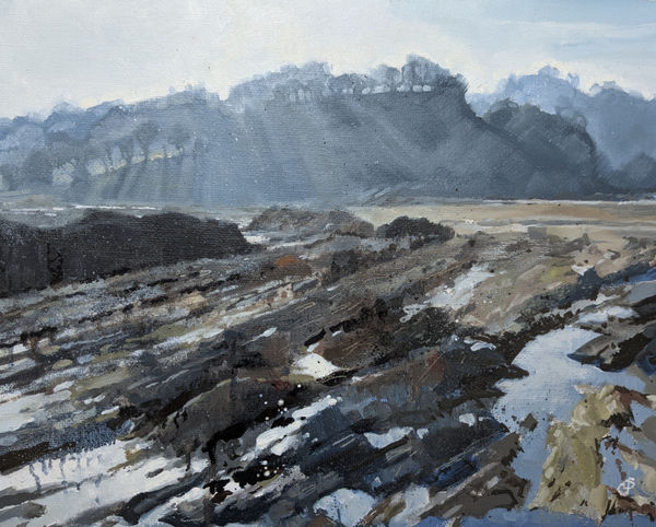 Jennifer Schamotta - Beach Haze and Reflections in the Rockpools , 2025