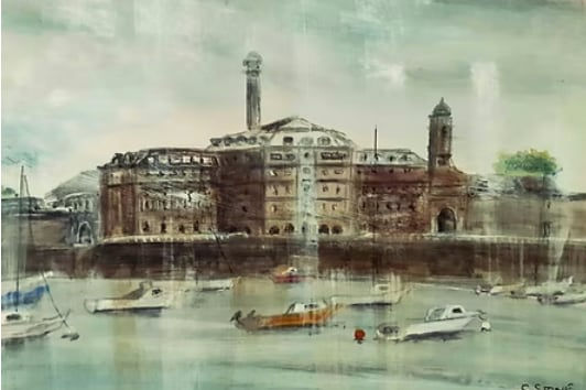 Chris Stone - Royal William Yard from Cremyll Ferry Slipway