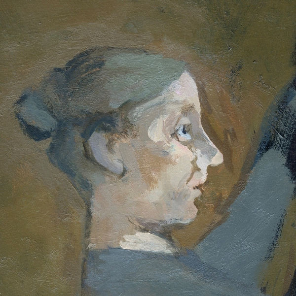 ROBERT DUKES, After Balthus, Nelly, 2019