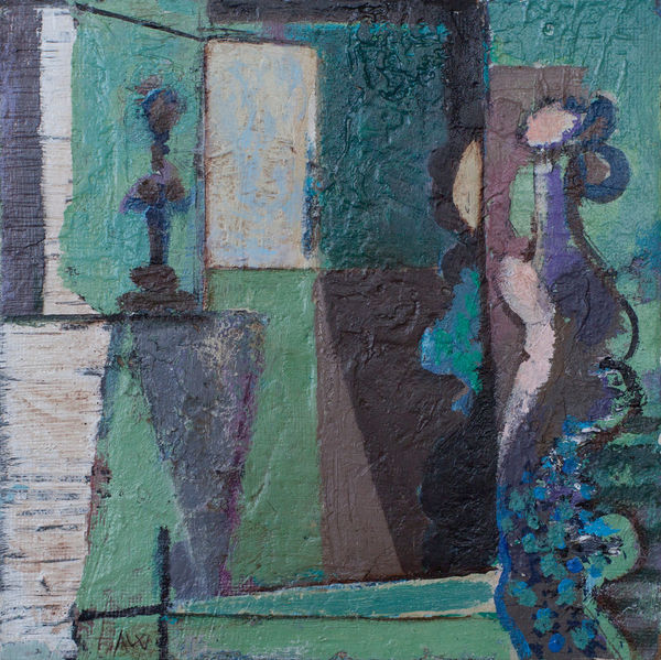 ANTHONY WHISHAW R.A., Green Interior, 1989