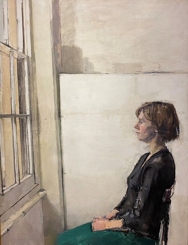 PATRICK GEORGE, Natalie Dower in Profile, 1963