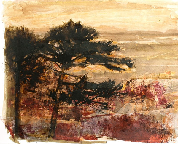 VICTORIA CROWE, Aldeburgh Marshes, Winter Sunset