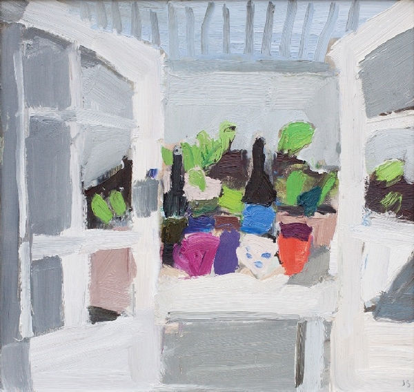 JULIAN BAILEY, Doors Open to the Loggia, Spring