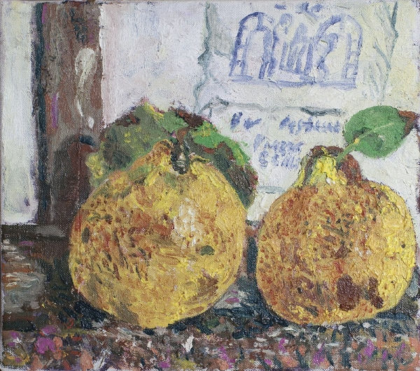 SUSAN WILSON, Quinces at Café de Paris, 2018