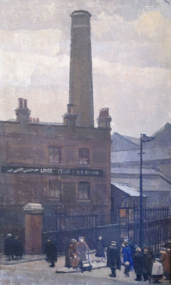 PATRICK GEORGE, Lower Marsh, Chimney II, 1950-54