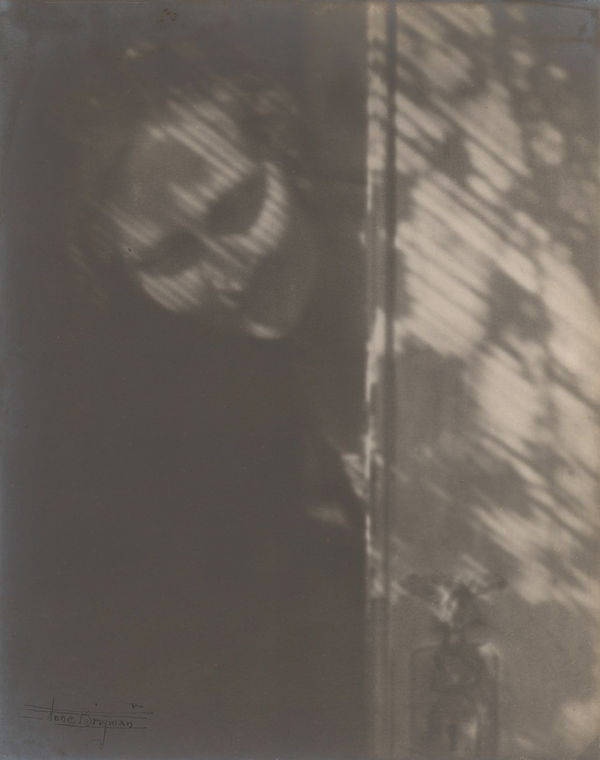 The Shadow on My Door (Self-Portrait)