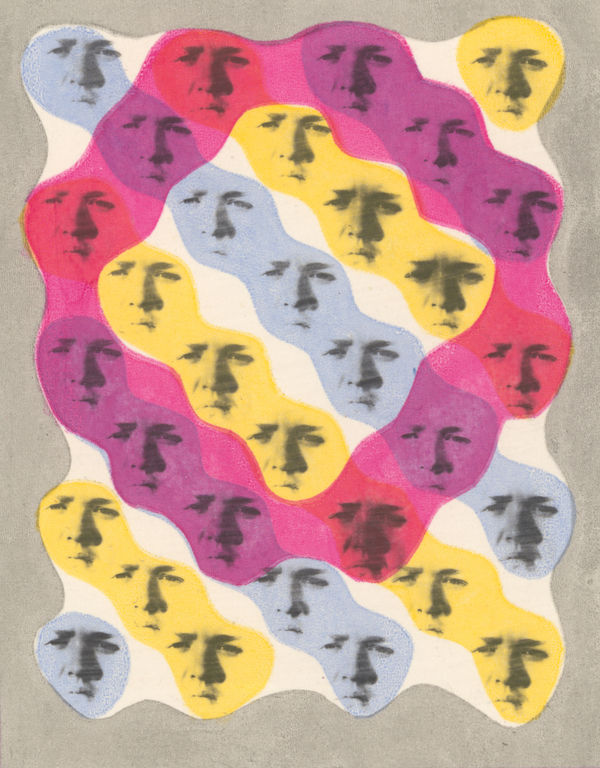 Keith Smith Pattern Variation VIII, 1966 Silver print and silk screen, printed c. 1966 5 1/4 x 4 1/4 in (13.3 x 10.8 cm)