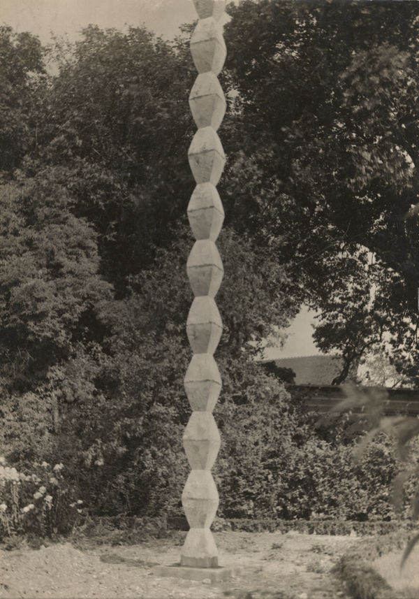 Endless Column (In Edward Steichen's Garden at Voulangis)
