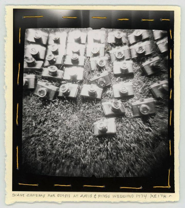 Postcard: Diana Cameras for Guests at Aatis & Ping's Wedding