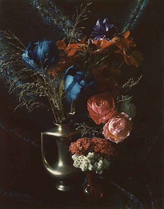 Marie Cosindas, Floral with Peter's Brass Vase, Boston, 1965