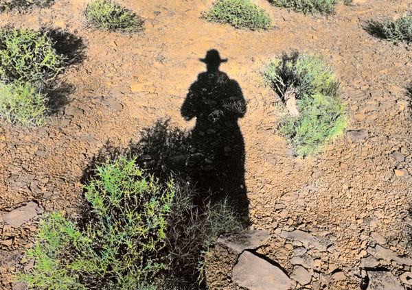 Brea Souders Untitled #21 (from Vistas), 2020 Unique archival pigment print with watercolor 12 x 17 in (30.5 x 43.2 cm)