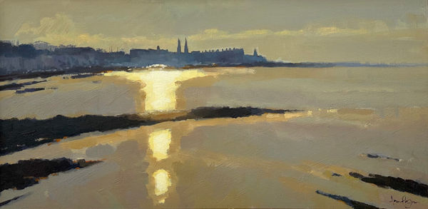 Ann Flynn, Summer Evening at Sandycove Dublin, 2025