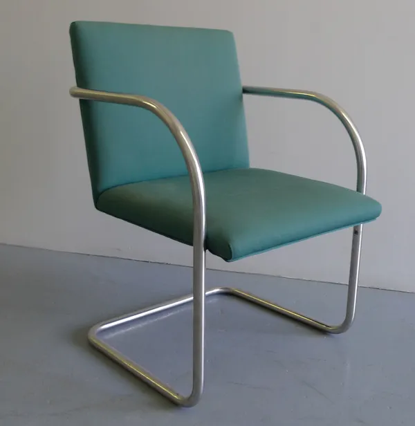 4 GREEN CHAIRS, n.d.