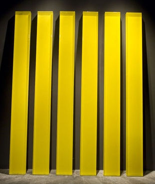 Jun Kaneko, African Reflection, Yellow, 2007