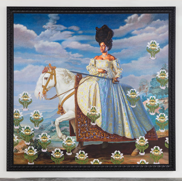 Kehinde Wiley, Equestrian Portrait of Isabella of Bourbon, 2016