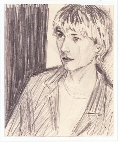 Elizabeth Peyton, Kurt, 1995