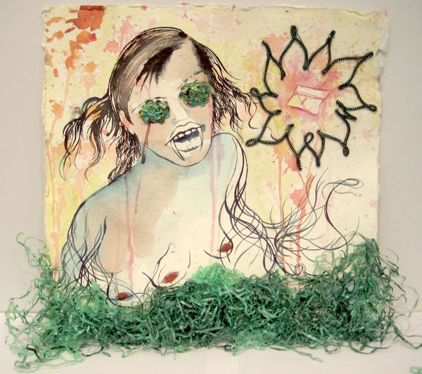 Chitra Ganesh, Garden's secrets, 2009, 2009