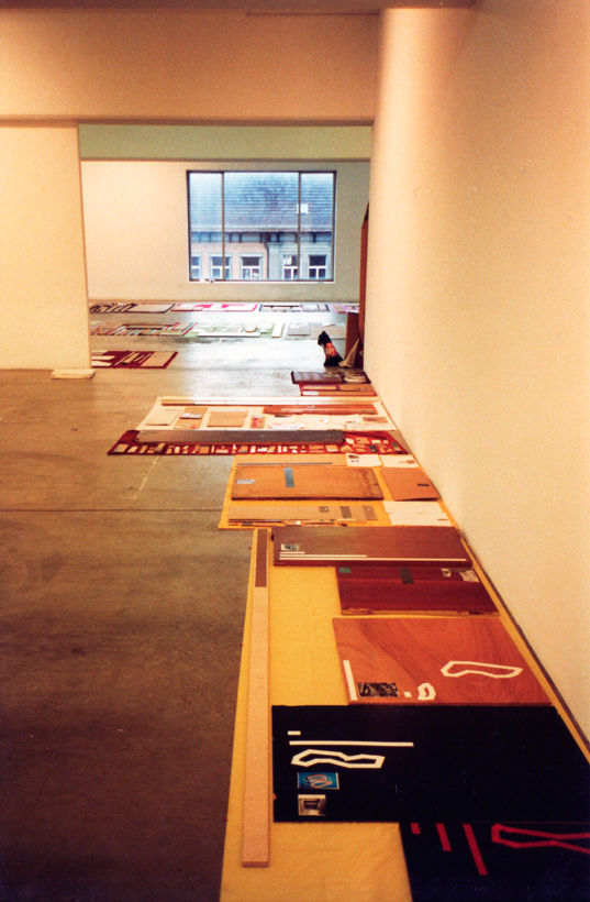 Thomas Hirschhorn, Lay-out (B5), 1990-1993, 1990-1993