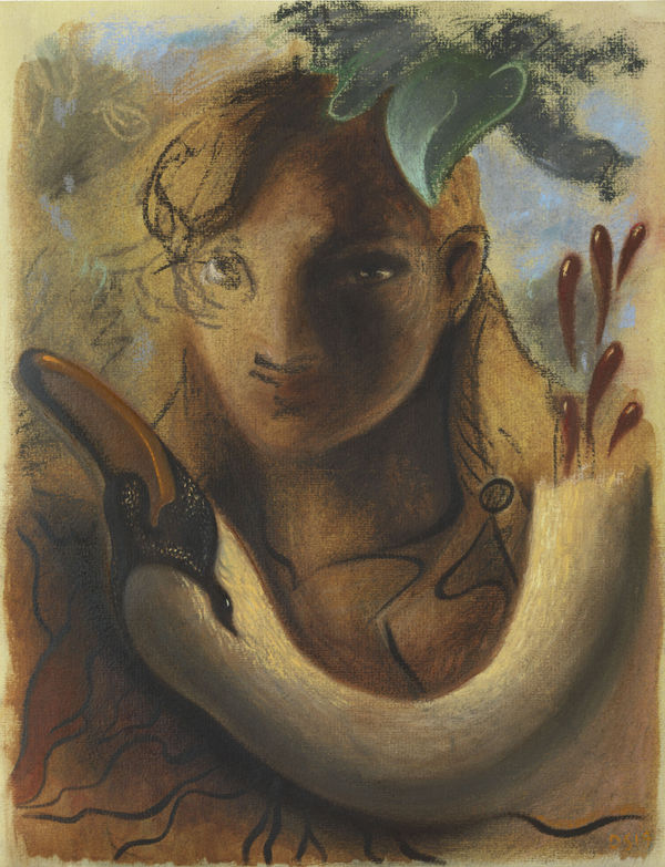 Dennis Scholl, Mädchen mit Schwanenkopf, 2019