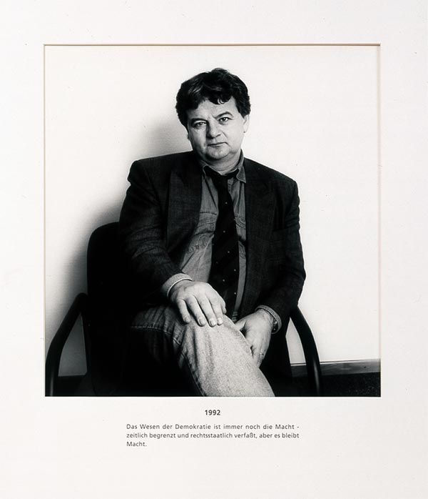 Herlinde Koelbl, Spuren der Macht, 1991 - 1998