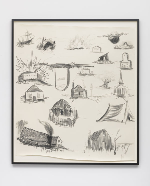 Kara Walker, Ode to the Architecture of Black Suffering, 2006