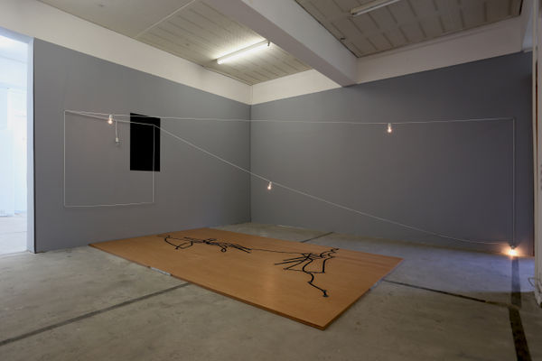 Vittorio Santoro, In/Voluntary Movement Diagram (Josef K.), 2014