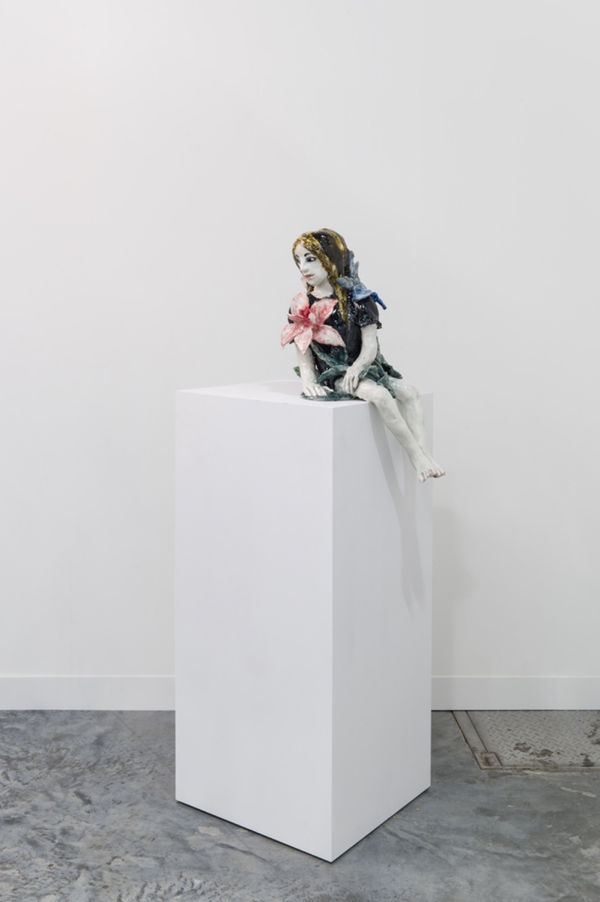 Klara Kristalova, Pink and Blue, 2017