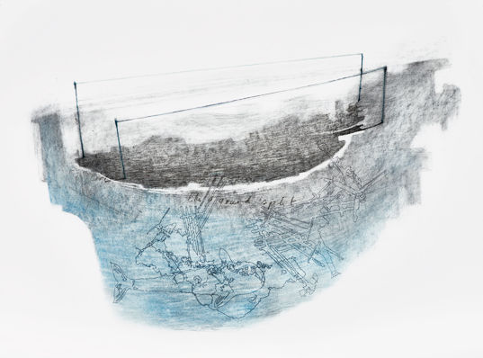 Naiza H. Khan, Geode Split (Objects from the Deep), 2017