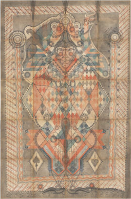 Louise Despont, Jester with Crow, 2011