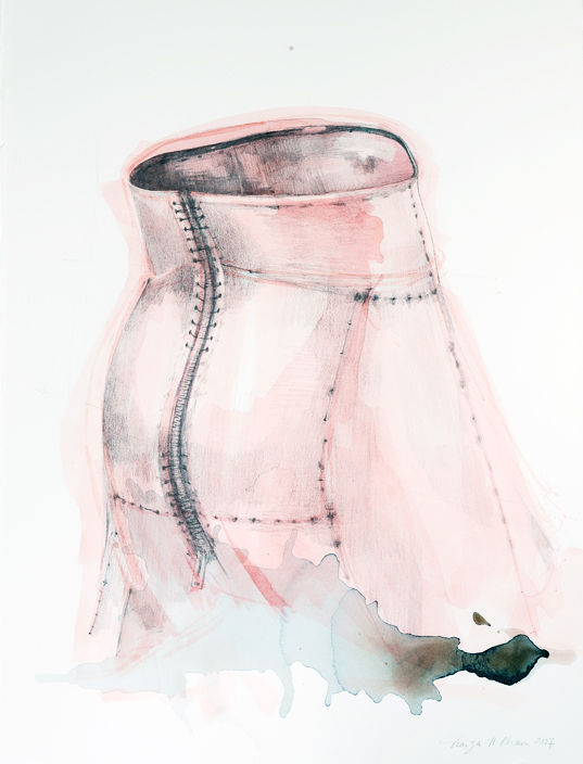 Naiza H. Khan, Study of Armour Skirt IV, 2017