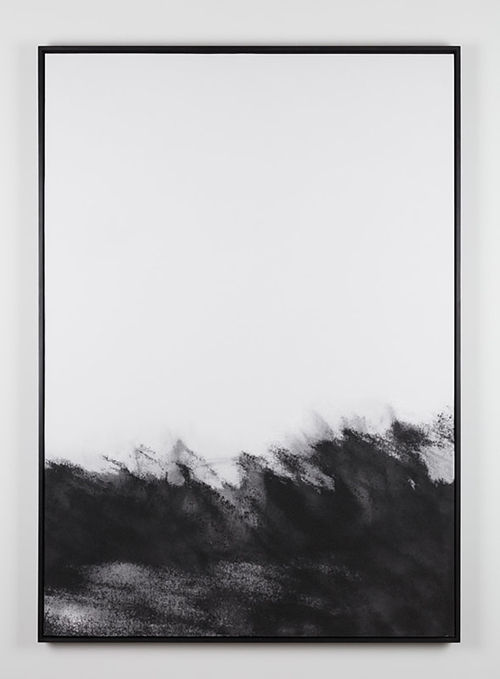 Carla Chan, Clouded White - Horizon no. 2, 2017
