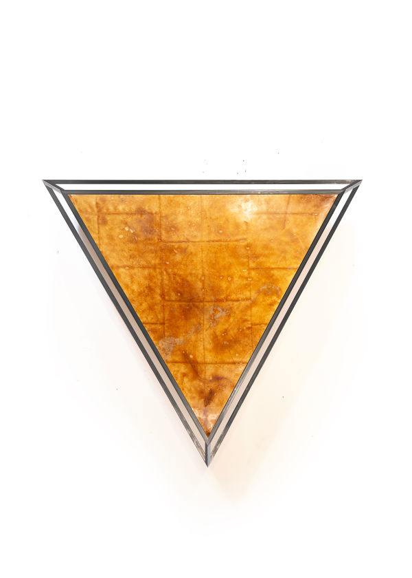 Ballistic grade Kevlar®, steel, rust, resin, fiberglass