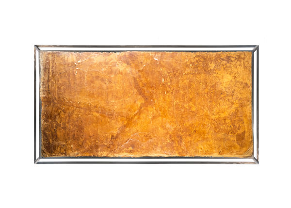 Ballistic grade Kevlar®, steel, rust, resin, fiberglass