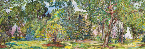 Nancy Friese, August Trees, 2015