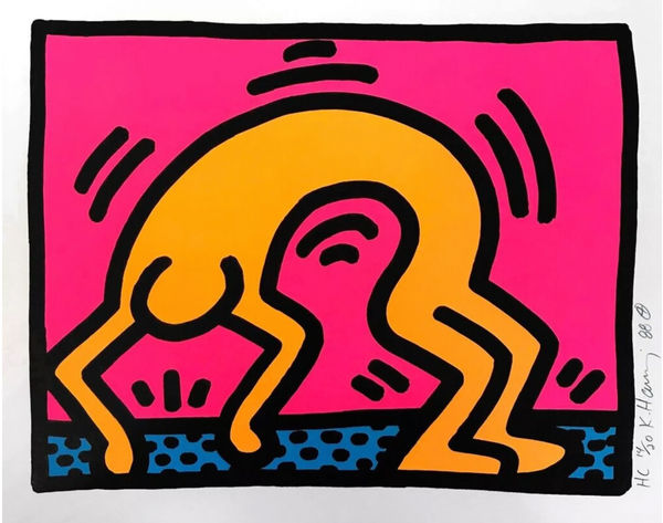 Keith Haring, Pop Shop II, (2), 1988