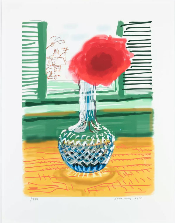David Hockney, iPad Drawing 'No. 281', 23rd July, 2010, 2019