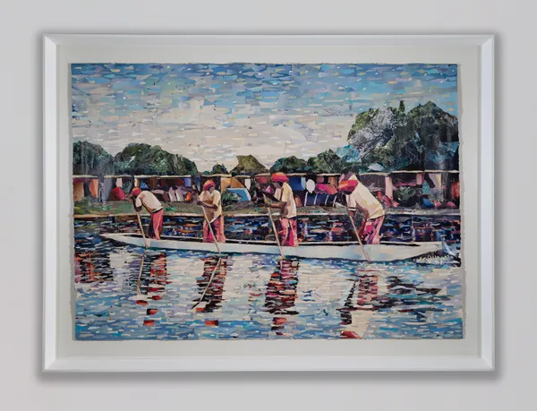 John Vusi Mfupi, Back from Work, 2024