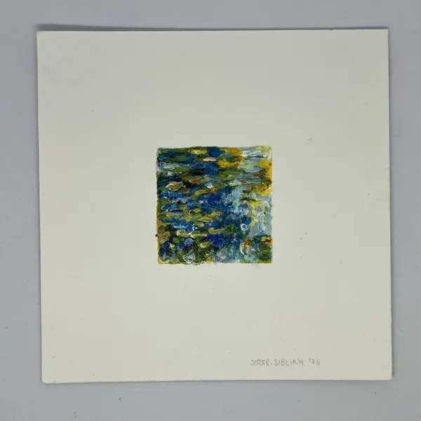 Sister.Siblings, Monet Water Lilies #4, 2024