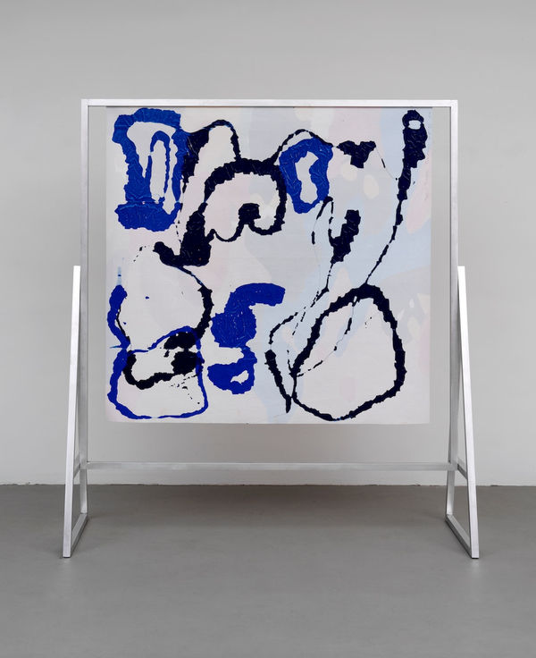 Candida Alvarez, Walking in Blue: Side B