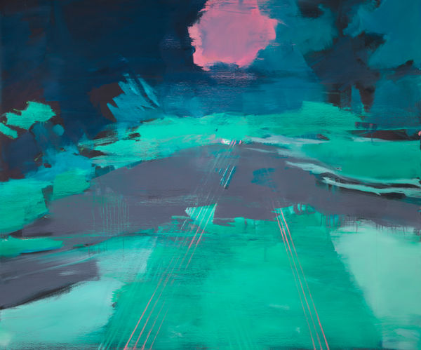 Pippa Blake, Tracks North SB, 2020