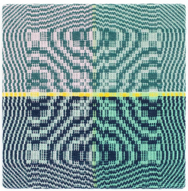 Cecilia Charlton, Stargazer [teal and navy], 2022