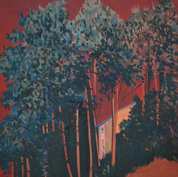 Charlotte Brisland, Concealed Rose with Blue