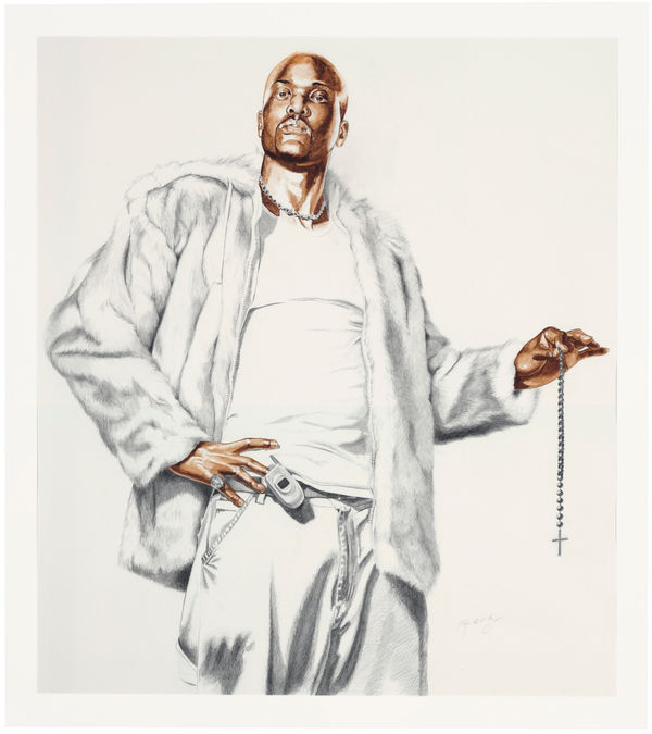 Kehinde Wiley, Madonna of the Rosary (Study), 2005