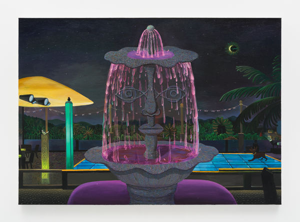 Cai Zebin 蔡泽滨, Gaze From the Fountain 喷泉的凝视, 2023-2024