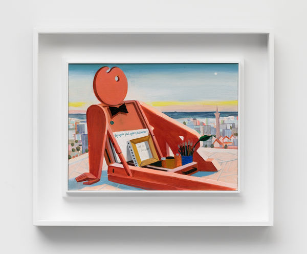 Cai Zebin 蔡泽滨, Landscape and Portrait (Manuscript 2) 风景与肖像（稿二）, 2020-2021