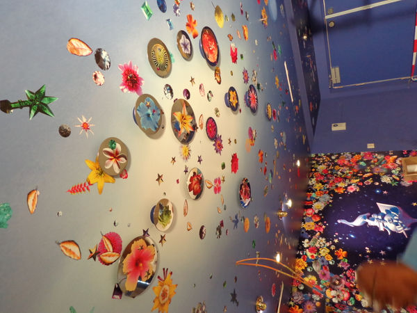 Carlos Betancourt in collaboration with Alberto Latorre, Celestial Garden, (at the Ensemble Vestibule, Celebrity Cruise collection), Corporate Art site-specific permanent installation, 2012